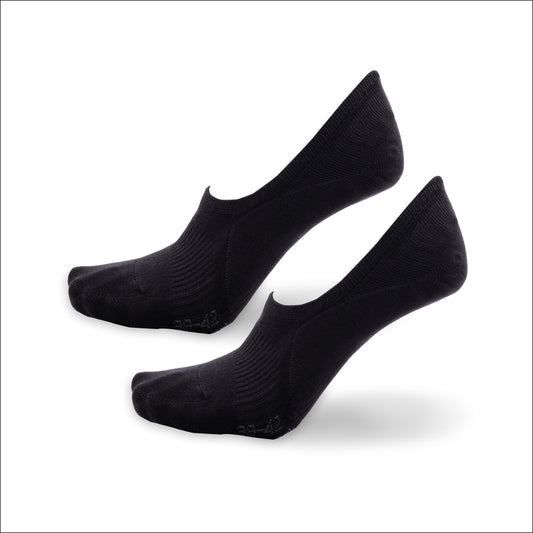 Fuesslinge aus Bambus in schwarz, 2er-Set, von grashalm